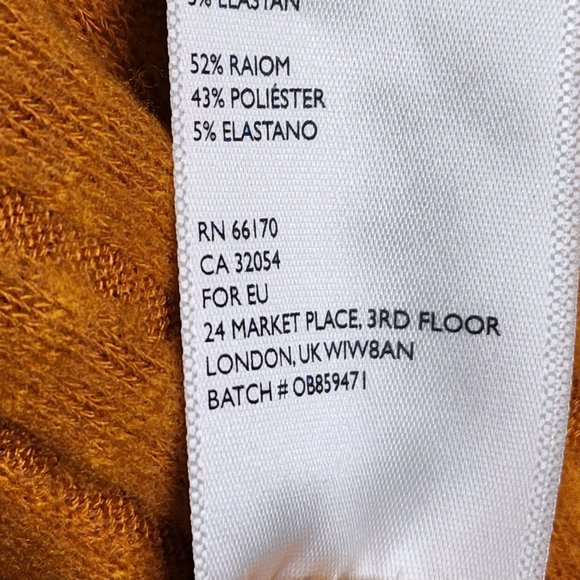 Urban Outfitters Out from Under Mustard Yellow Oversized Sweater Size S - Picture 8 of 8